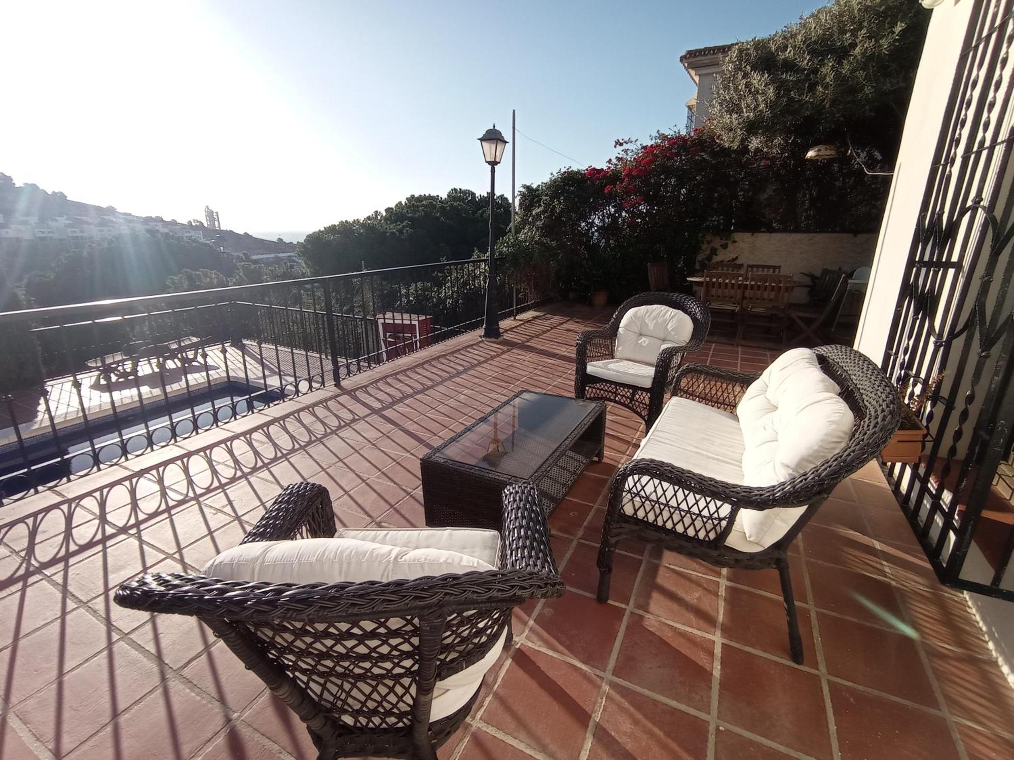 Apartamento En Villa Con Piscina Малага Екстер'єр фото