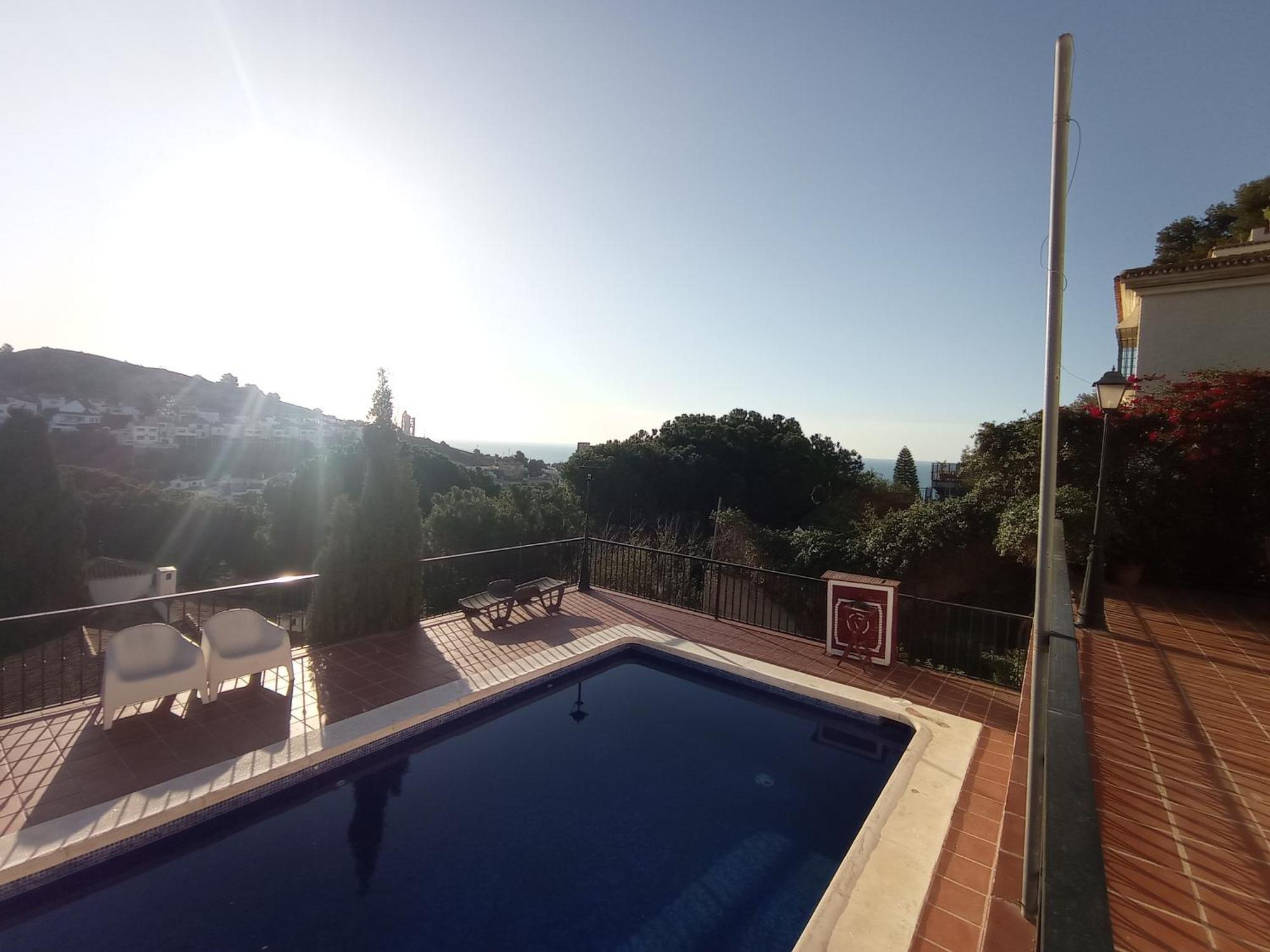 Apartamento En Villa Con Piscina Малага Екстер'єр фото