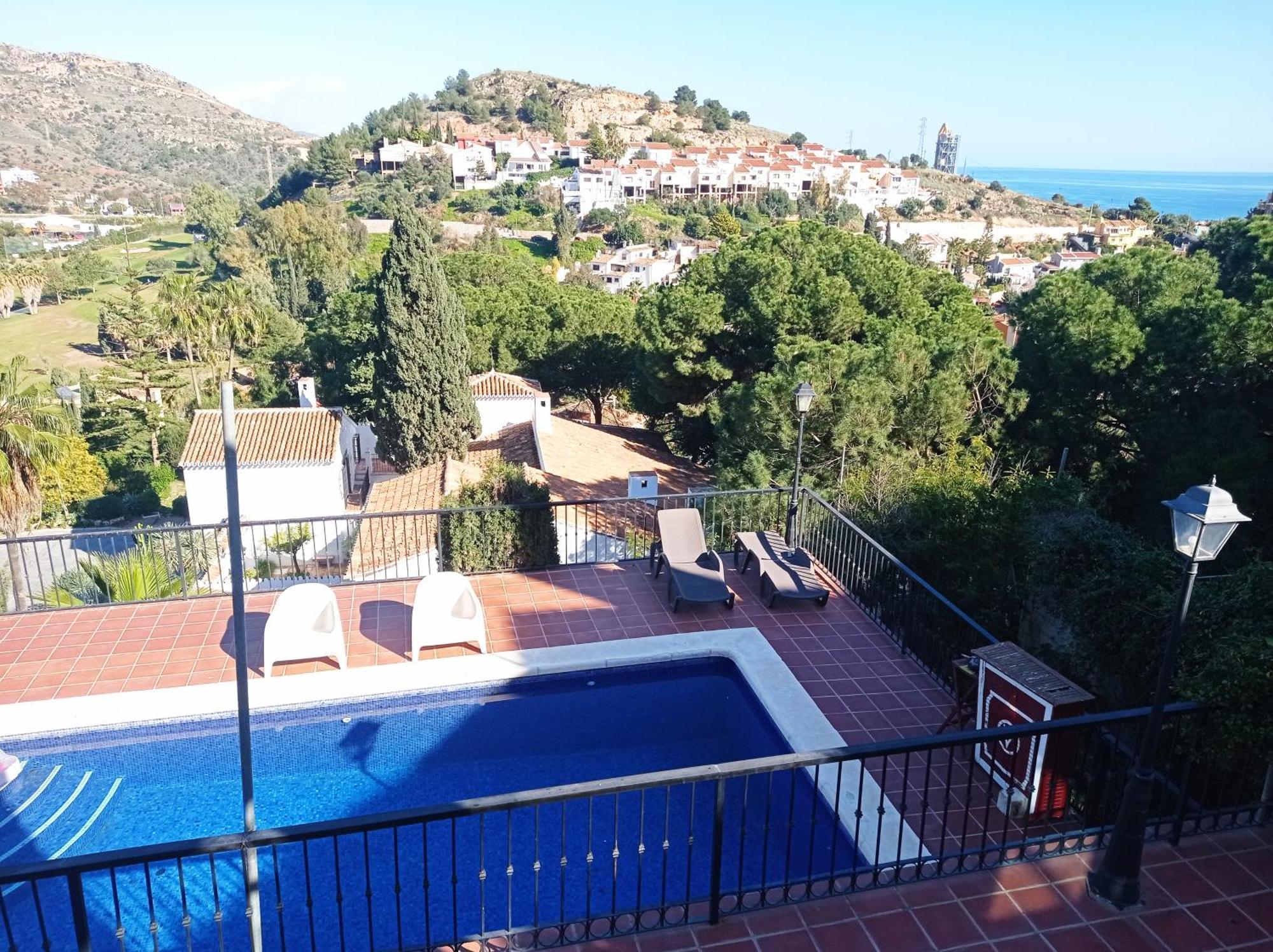Apartamento En Villa Con Piscina Малага Екстер'єр фото